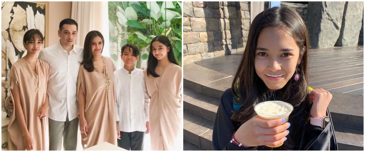 10 Pesona Channella Leslie, putri tiri Cut Tari yang beranjak remaja