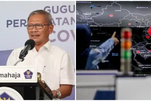 5 Provinsi dengan jumlah kasus baru virus corona paling tinggi