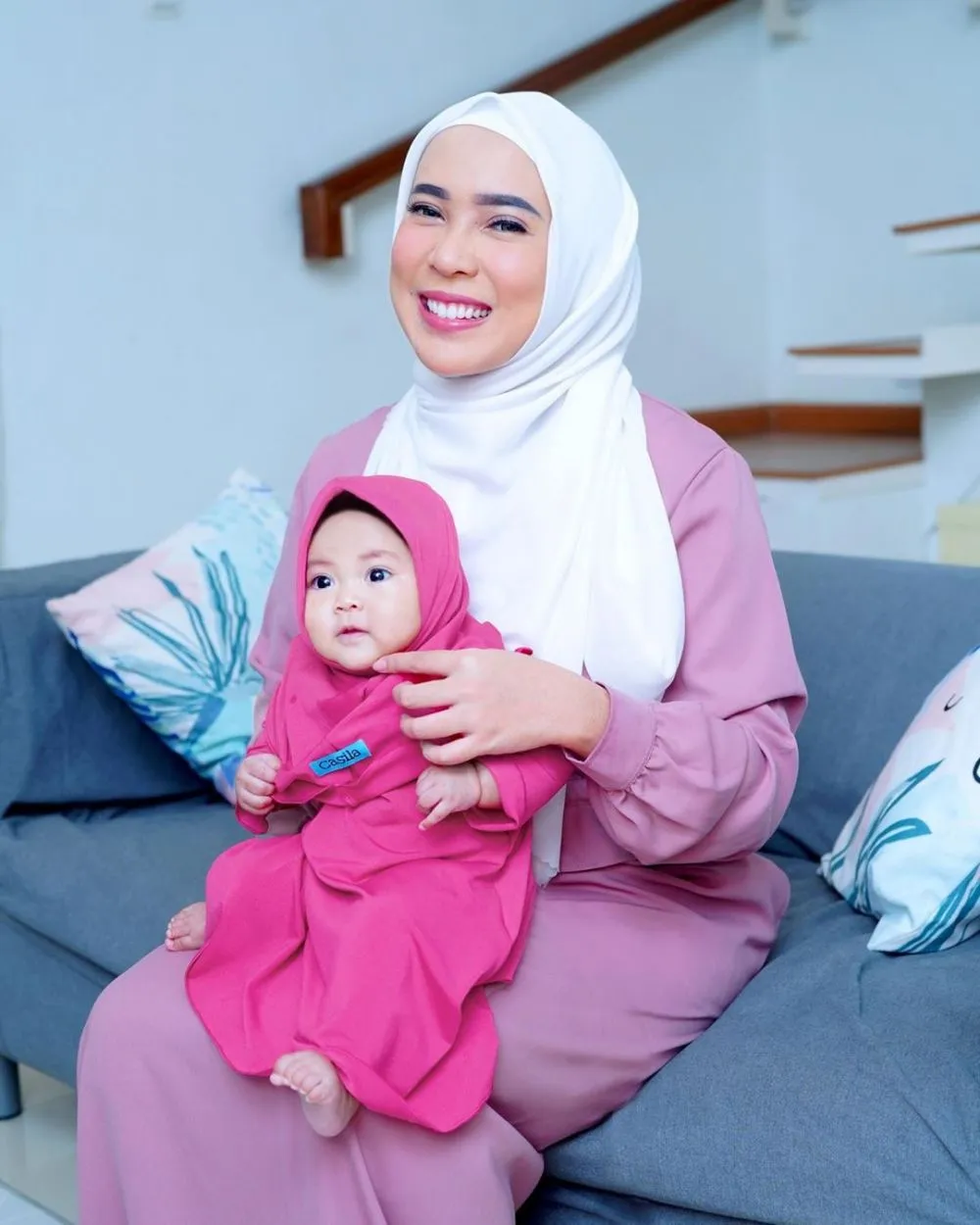 Potret kompak Fitrop dan sang putri Instagram Potret kompak Fitrop dan sang putri Instagram