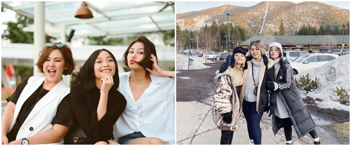 8 Potret Rinni Wulandari dan saudara ipar, kompak dan seru