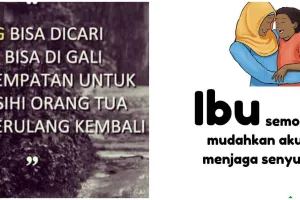 115 Kata-kata cinta untuk ibu, indah dan bikin hati terenyuh