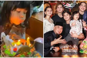 6 Momen ultah ke-4 Muhammad Ali, paras Dul & Tiara jadi sorotan