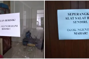 9 Pengumuman lucu kerja saat new normal ini mengundang tawa