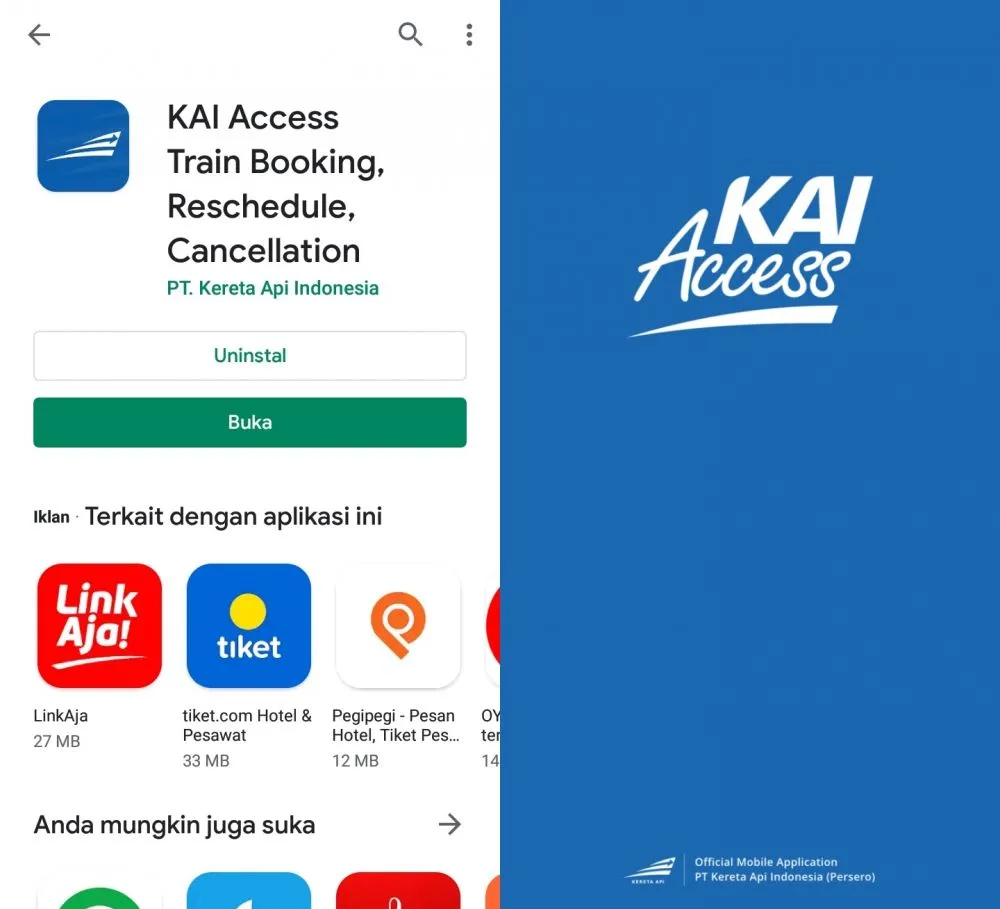 Cara pesan tiket kereta via KAI Access © 2019 brilio.net