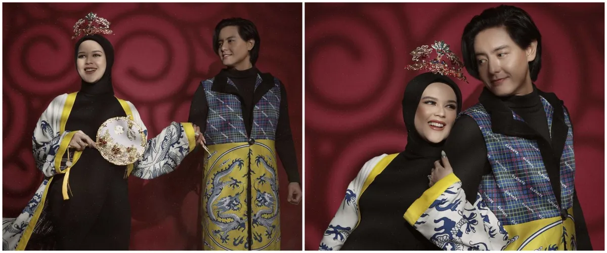 10 Potret maternity Cut Meyriska dan Roger bergaya oriental