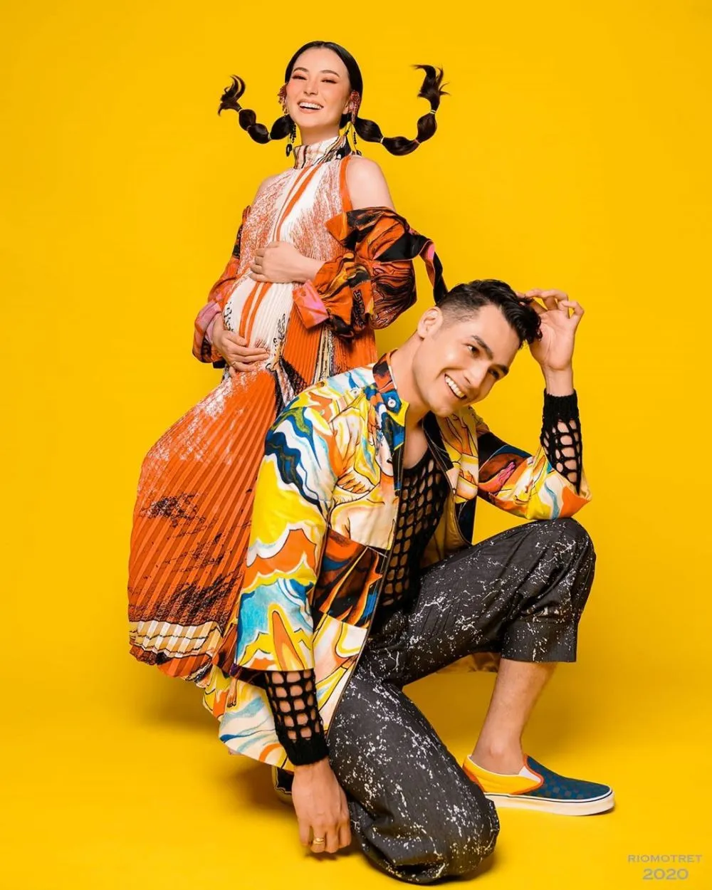 maternity colorful Asmirandah instagram