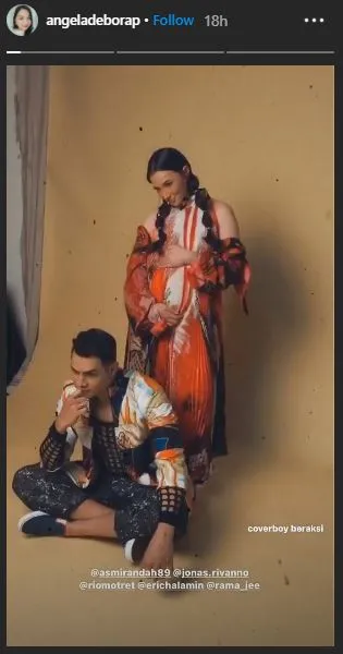 maternity colorful Asmirandah instagram