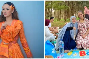 5 Momen akrab Zaskia Gotik bareng kakak ipar, dapat hadiah branded