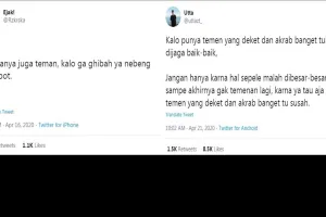 10 Cuitan lucu tentang teman ini bikin mengangguk setuju