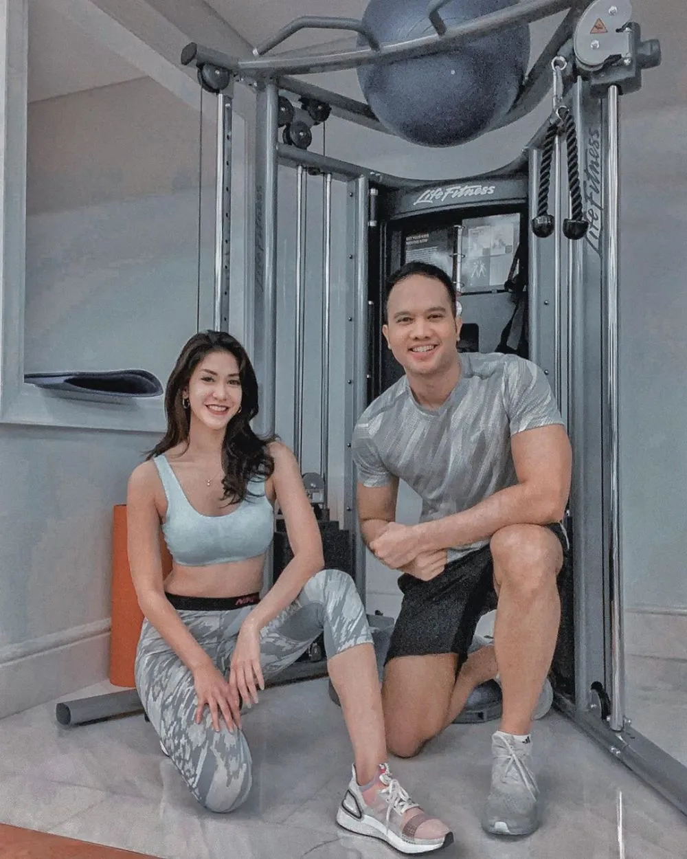 Elma Agustin dan pacar olahraga bareng Instagram Elma Agustin dan pacar olahraga bareng Instagram