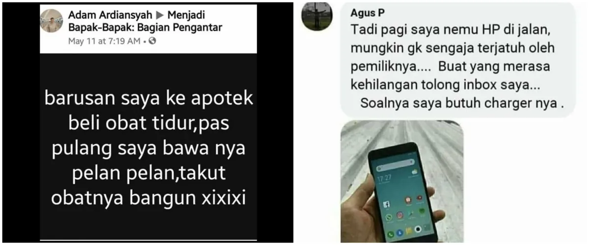 10 Status lucu guyonan receh ini endingnya bikin jengkel