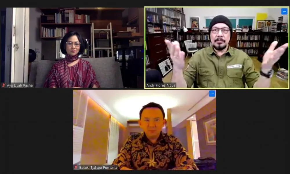 Ahok lelang baju © 2020 brilio.net