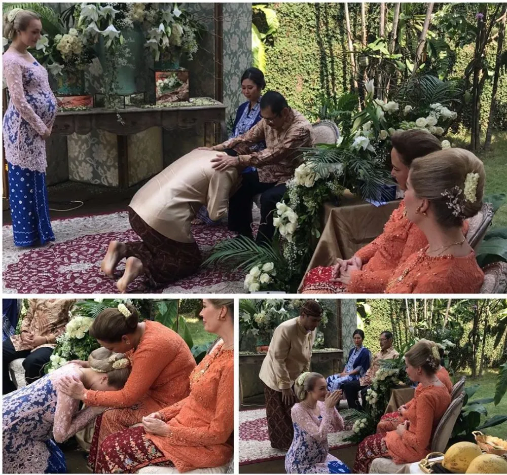 Varsha Strauss dan keluarga Cendana Instagram