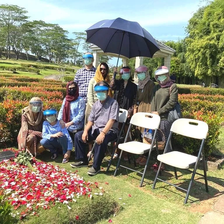 Ziarah Bunga Citra Lestari © 2020 brilio.net Ziarah Bunga Citra Lestari © 2020 brilio.net