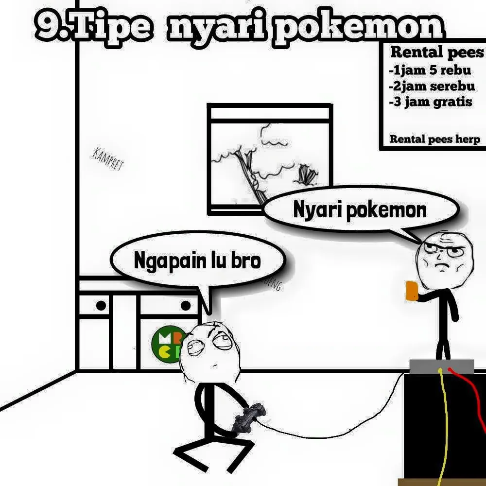 Tipe orang rental PS Facebook/ Meme Comic & Rage Indonesia Tipe orang rental PS Facebook/ Meme Comic & Rage Indonesia