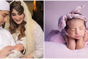 9 Potret akikah putri Tania Nadira & Abdulla Alwi, serba pink