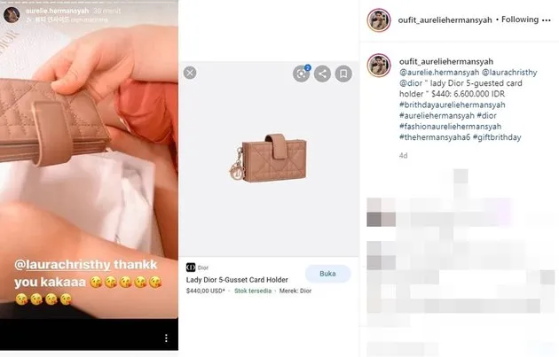 Hadiah mewah Aurel © 2020 brilio.net