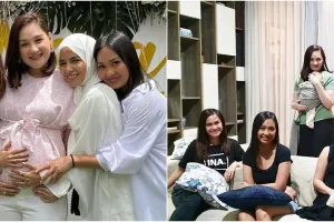 6 Momen kebersamaan geng Mom Sweet Mom, lepas rindu saat new normal