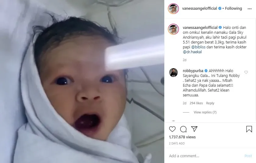 Vanessa Angel ingin tambah anak © 2020 brilio.net Vanessa Angel ingin tambah anak © 2020 brilio.net