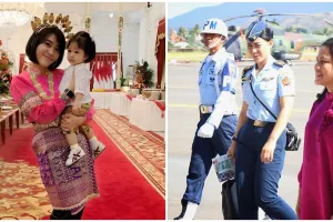 9 Pesona Sandhyca Putrie di luar tugas mengawal Iriana, curi perhatian