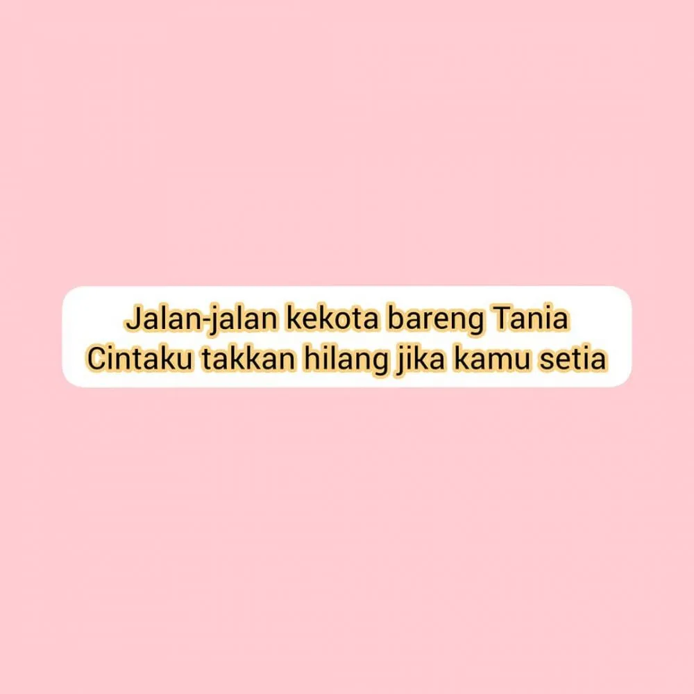 Pantun gombal 2 baris instagram