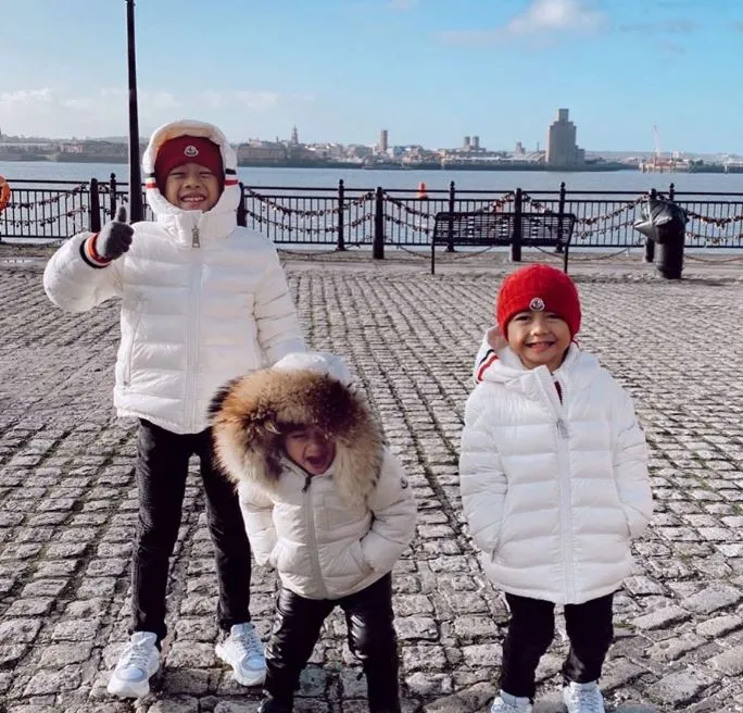 Potret lucu ketiga anak Ibas Instagram Potret lucu ketiga anak Ibas Instagram