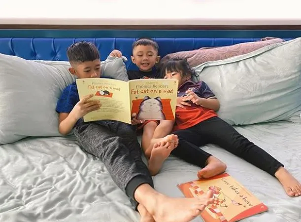 Potret lucu ketiga anak Ibas Instagram Potret lucu ketiga anak Ibas Instagram