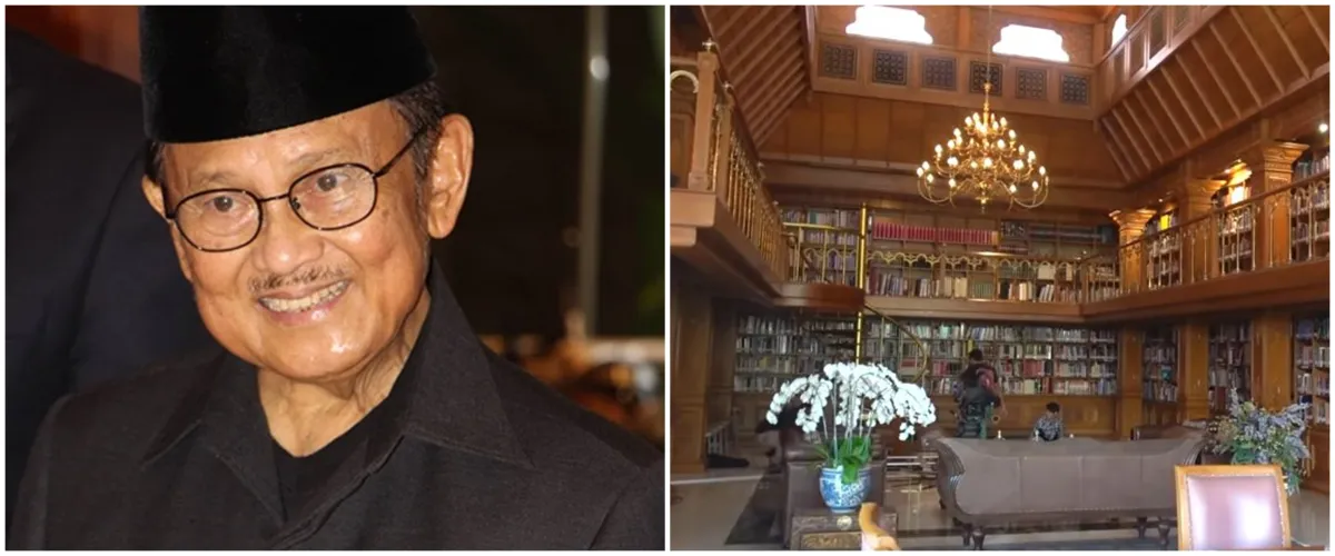 11 Penampakan rumah BJ Habibie, koleksinya curi perhatian