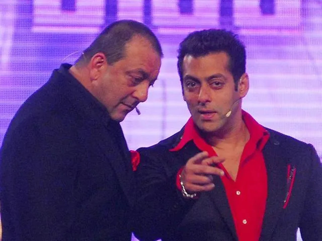 Salman Khan dan Sanjay Dutt © 2020 brilio.net