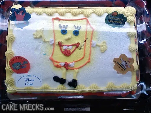kue bertema SpongeBob cakewrecks.com kue bertema SpongeBob cakewrecks.com
