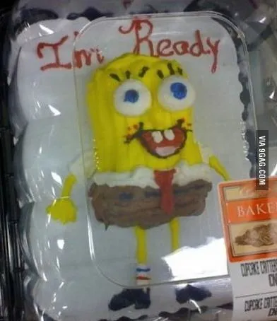 kue bertema SpongeBob 9gag.com kue bertema SpongeBob 9gag.com