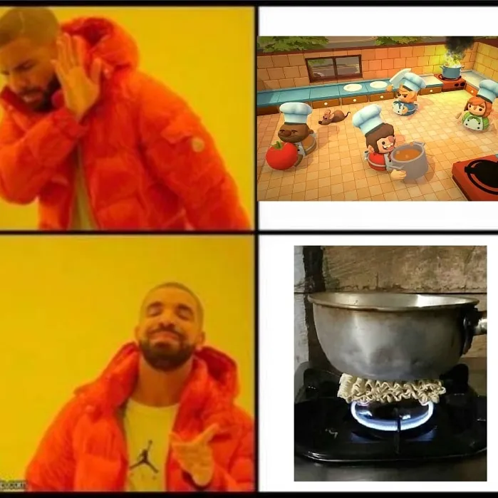 Meme beda PS dan kehidupan nyata Berbagai sumber