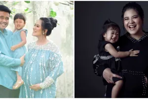 10 Gaya pemotretan Sedah Mirah bareng Kahiyang Ayu, ekspresif banget