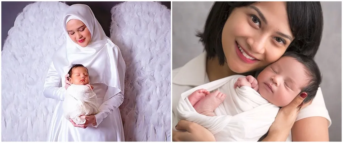Potret newborn anak 7 seleb bareng sang ibu, kece maksimal