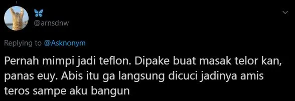 mimpi teraneh warganet5 twitter