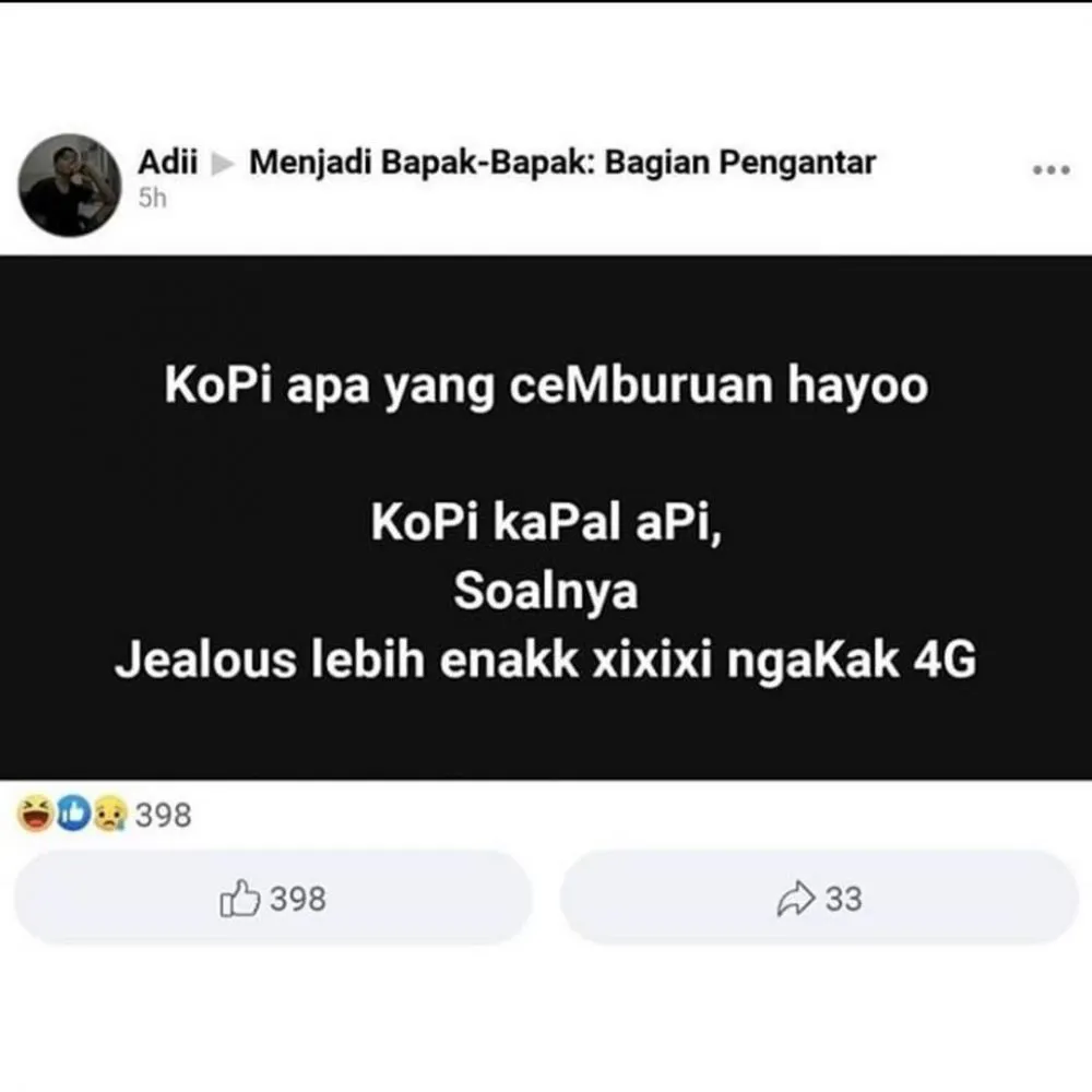 status lucu tebakan receh © 2020 instagram.com status lucu tebakan receh © 2020 instagram.com