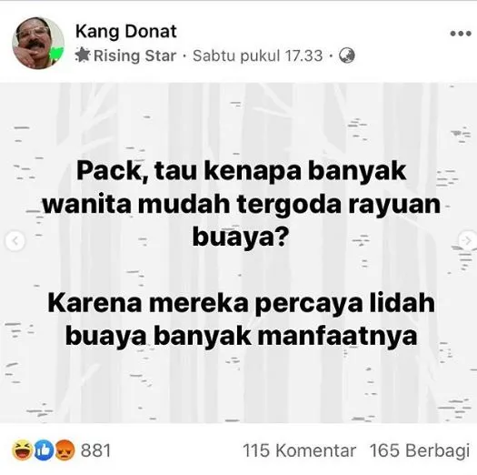 status lucu tebakan receh © 2020 instagram.com status lucu tebakan receh © 2020 instagram.com