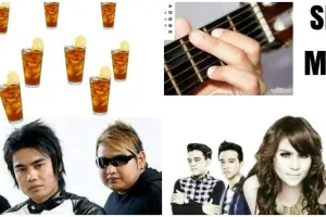 10 Tebak gambar nama band ini lucunya bikin ketawa