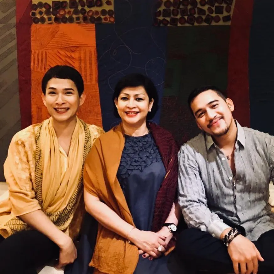 potret harmonis keluarga Lawalata Instagram potret harmonis keluarga Lawalata Instagram