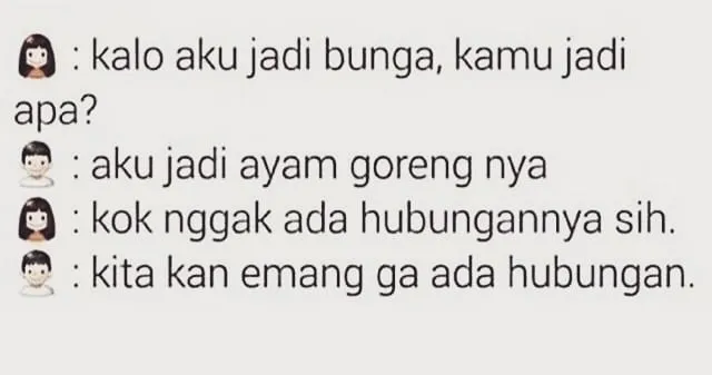 status ngasih tebakan © 2020 instagram.com