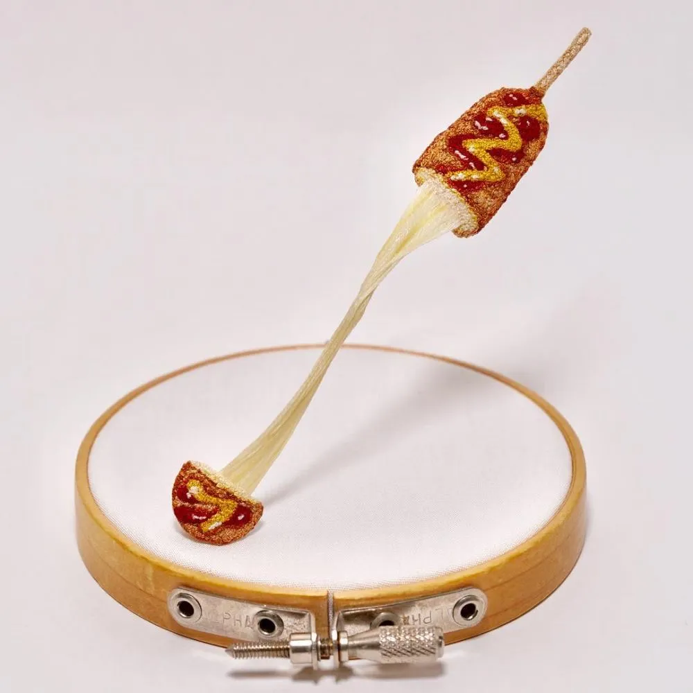 hasil sulaman berbentuk 3d  Instagram