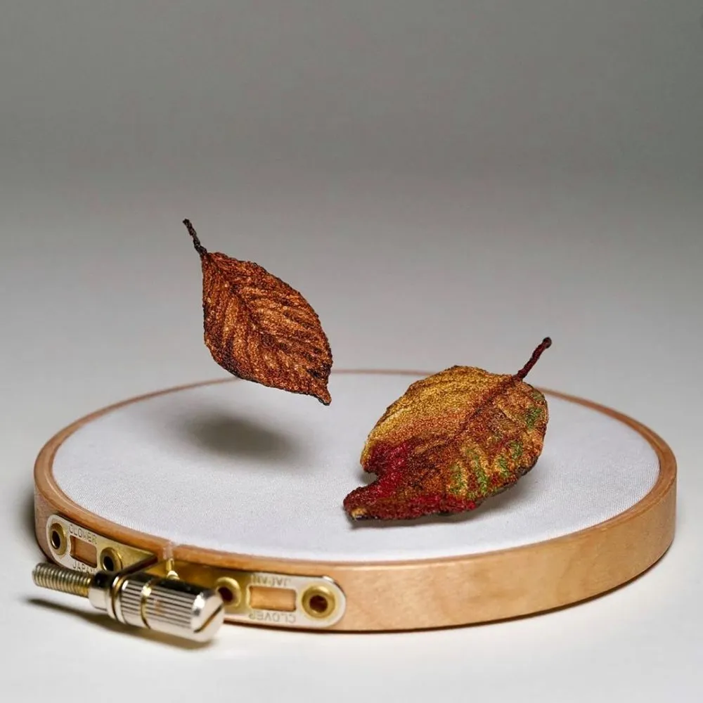 hasil sulaman berbentuk 3d  Instagram