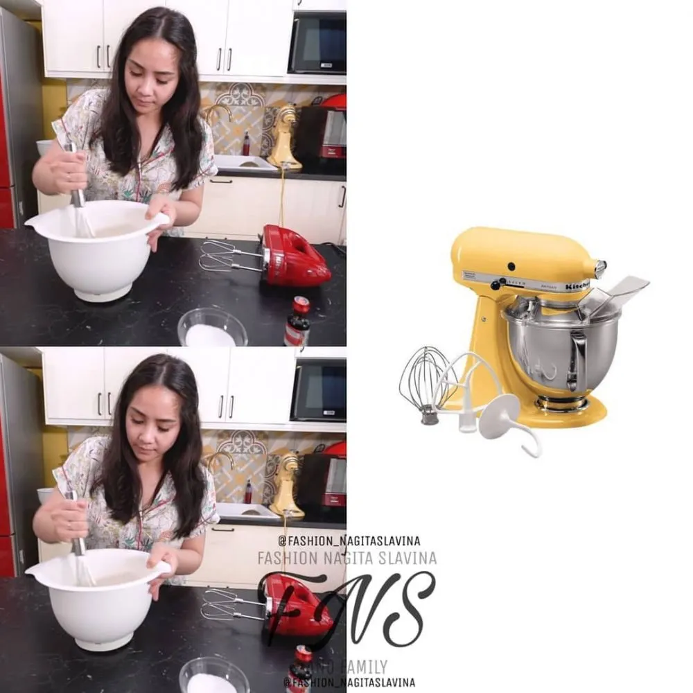 perabotan dapur Nagita Instagram perabotan dapur Nagita Instagram