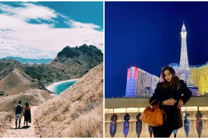 7 Momen liburan Salmafina Sunan, penampilannya jadi sorotan