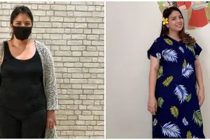 Sukses turunkan berat badan 10 kg, ini 10 potret terbaru Tya Ariestya