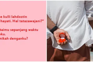 40 Kata-kata romantis untuk melamar kekasih bahasa Arab dan artinya