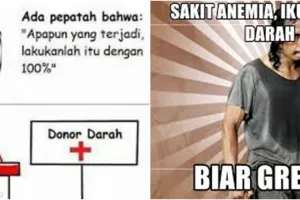 10 Guyonan tentang donor darah ini lucunya bikin salah paham