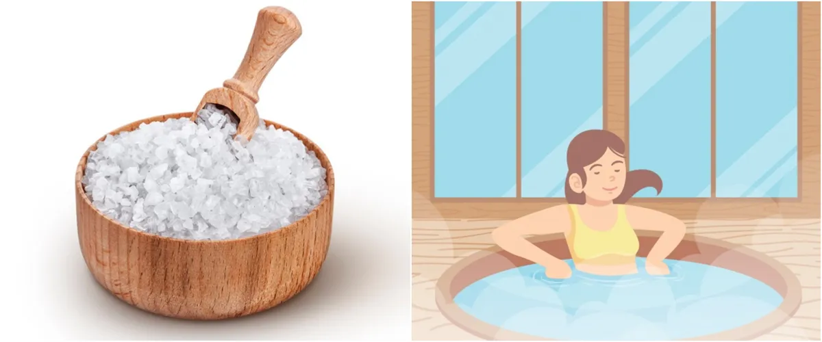 10 Manfaat mandi air garam, dapat mencegah insomnia