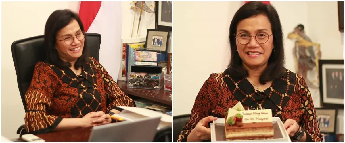 7 Momen ulang tahun ke-58 Sri Mulyani, dapat banyak kejutan