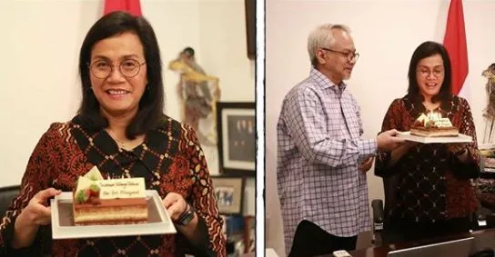 Momen ulang tahun Sri Mulyani ke-58 © 2020 Instagram/smindrawati Momen ulang tahun Sri Mulyani ke-58 © 2020 Instagram/smindrawati